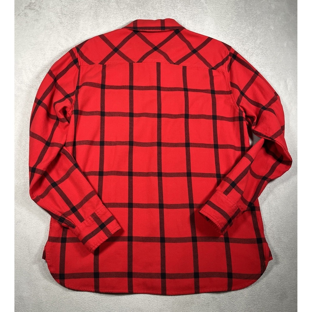 Topo Designs Mens Large Mountain Shirt Heavyweight Organic Cotton Flannel Plaid - Picture 4 of 8